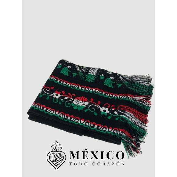 mexicotodocorazon Accessories - Mexican cambaya rebozo  mexicotodo corazon